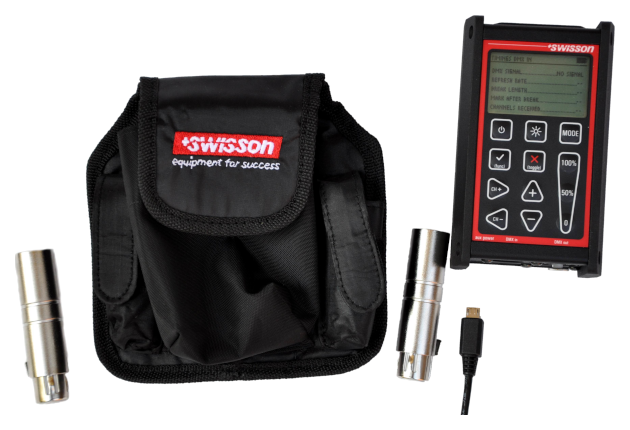 DMX-Tester - DMX Measurement Tool / Tester - XMT-120A - Swisson